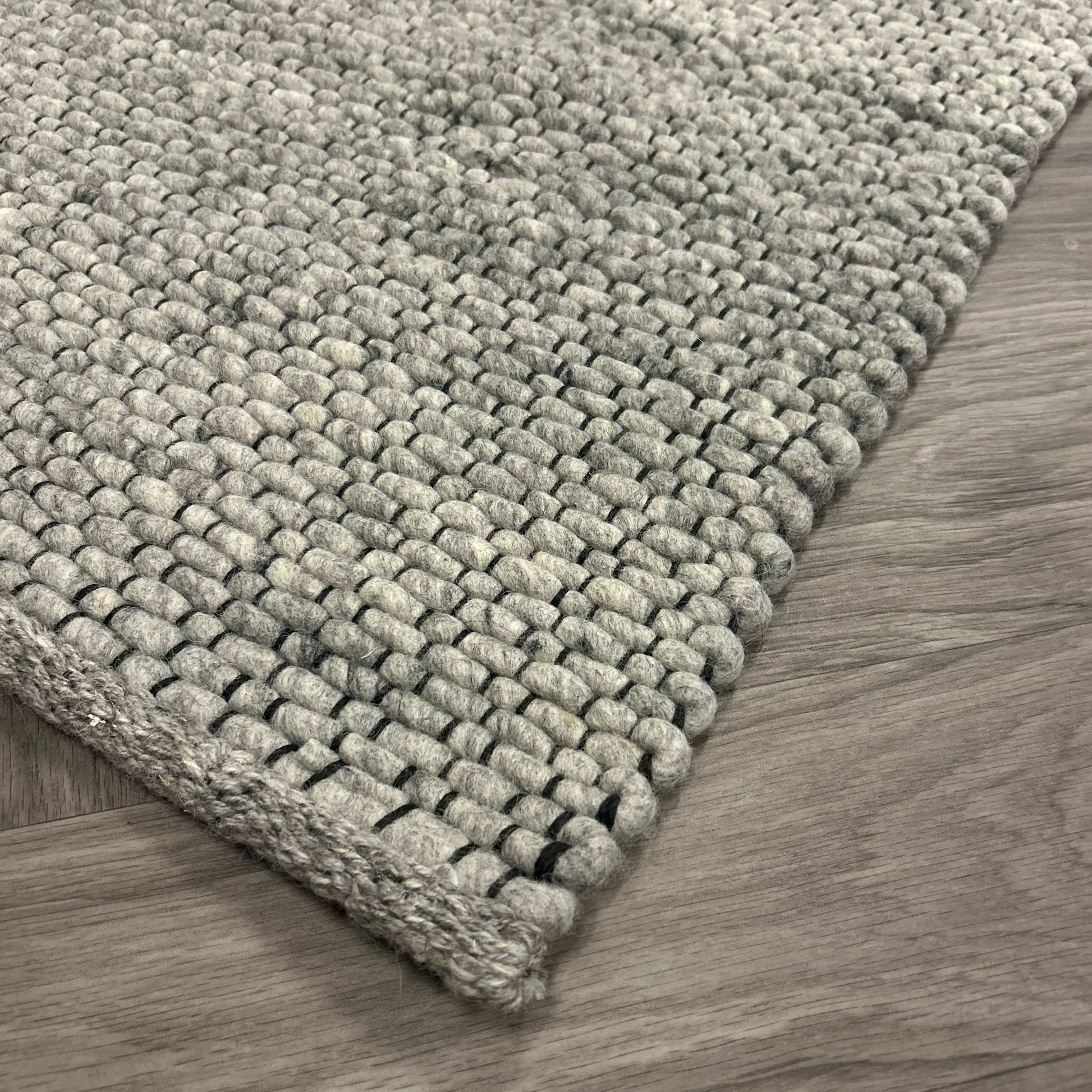 Montèl Collier Grey Vloerkleed - 240x340cm - QF Living
