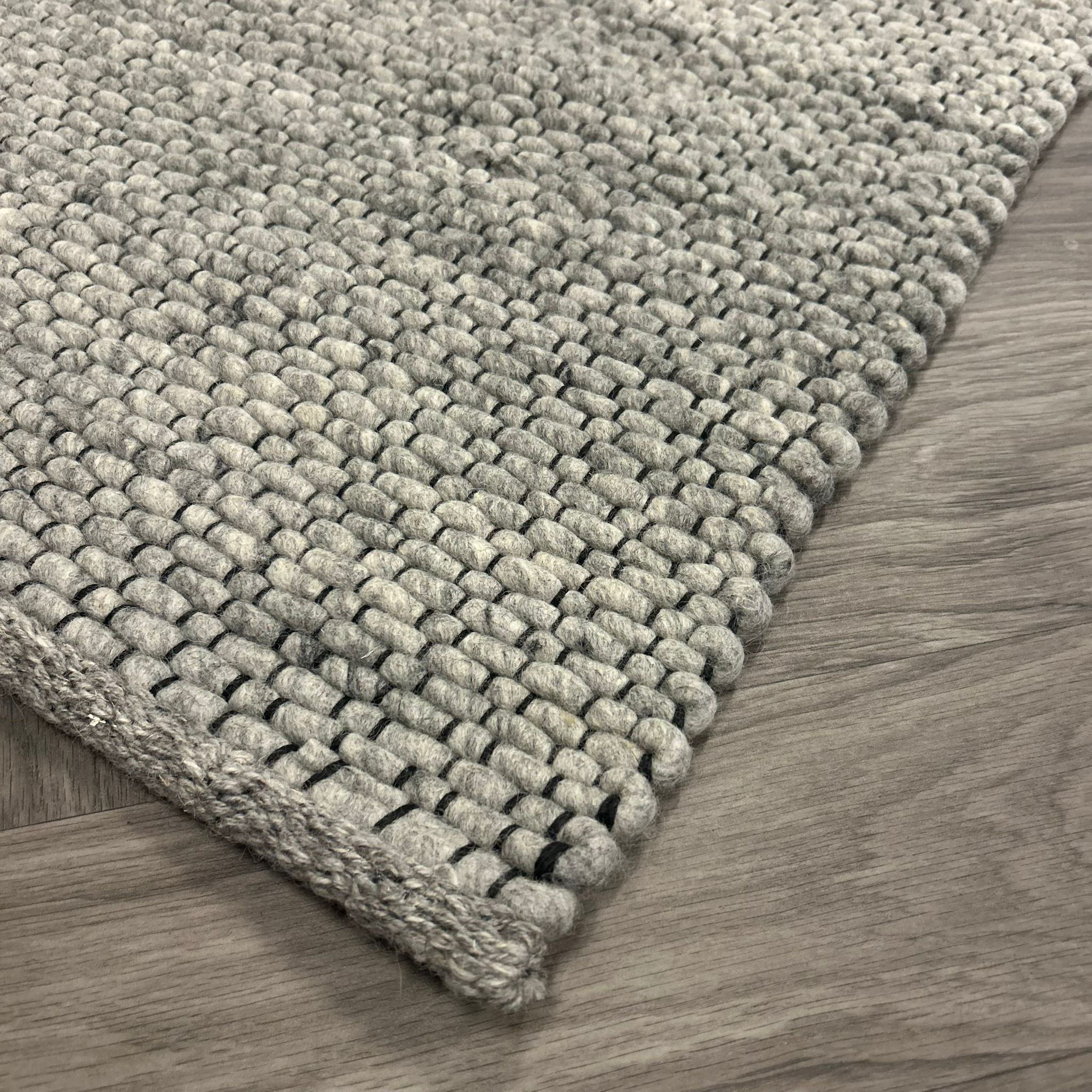 Montèl Collier Grey Vloerkleed - 240x340cm - QF Living