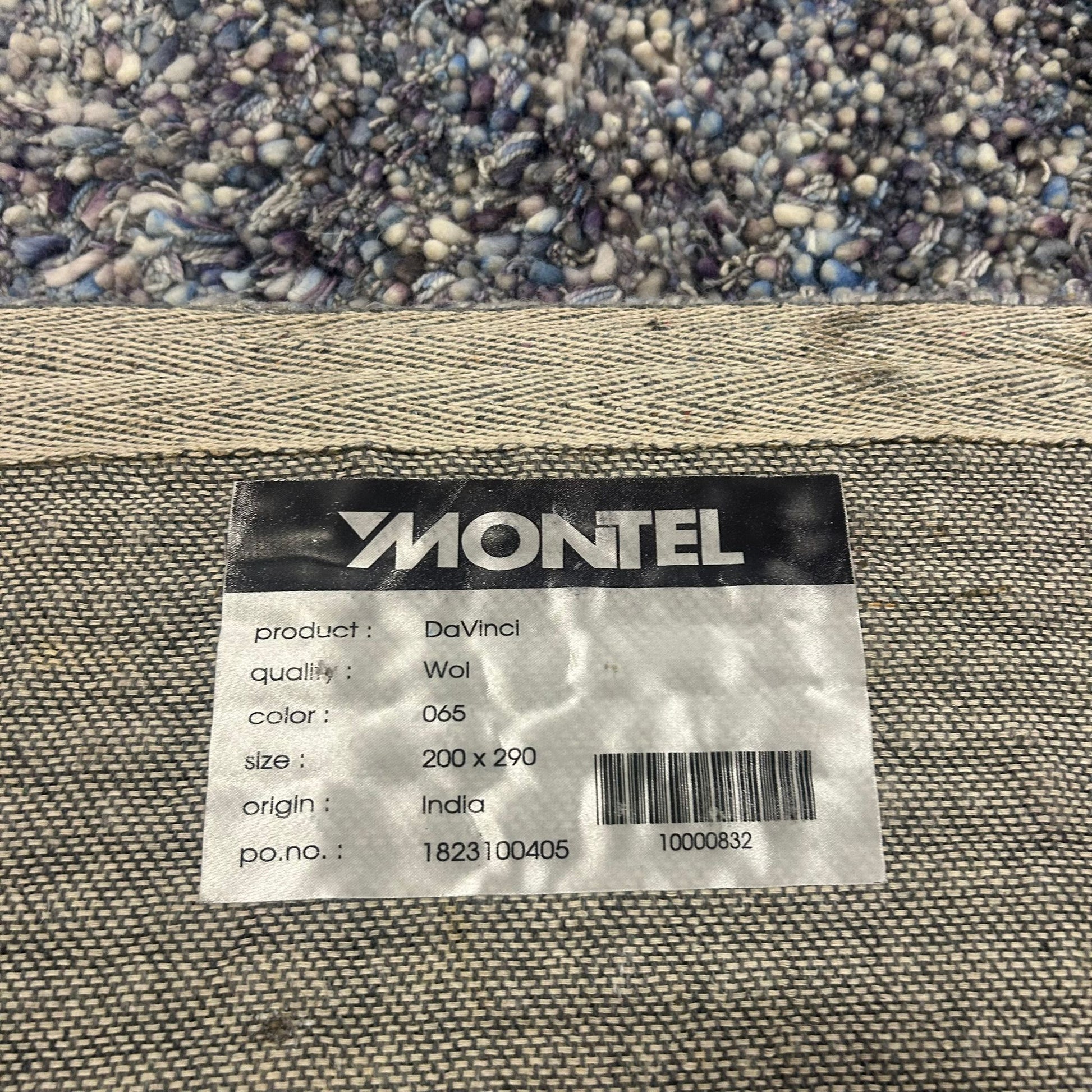 Montel Da Vinci 65 Blauw Vloerkleed - 200x290cm - aanzicht 4 - Vloerkleden Koning