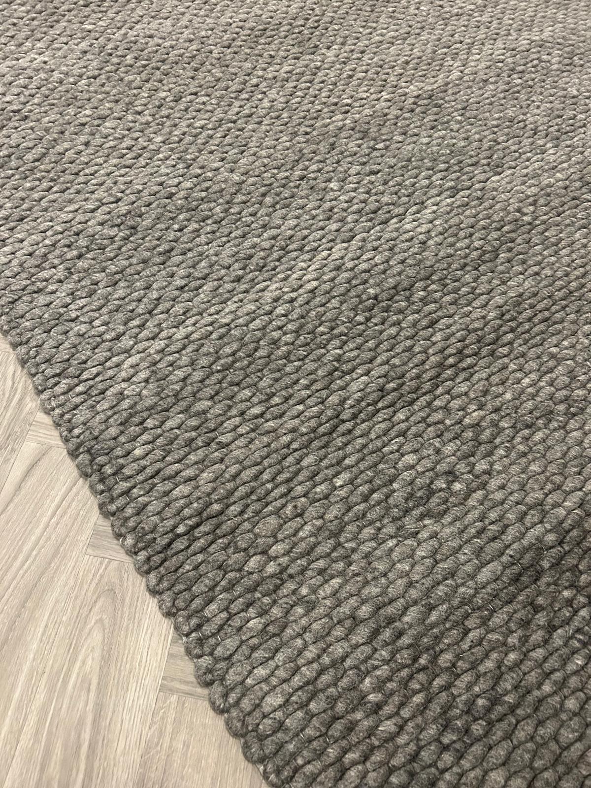 Pronto Wonen Mello 900 Antracite Vloerkleed - 240x340cm - QF Living